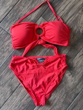 Vince Camuto Hot Red Bikini